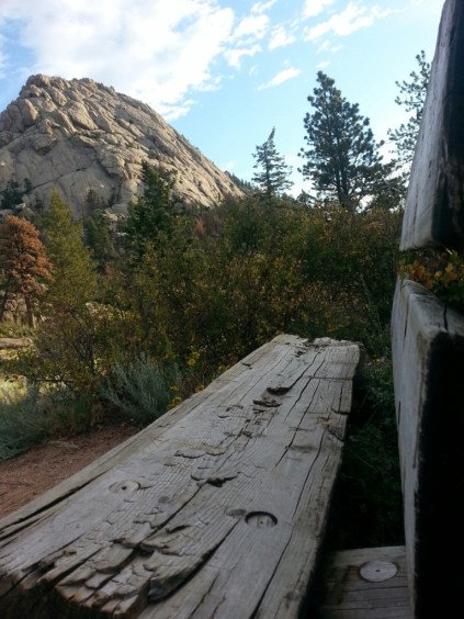 Bench at Greyrock, but Eric Salahub
