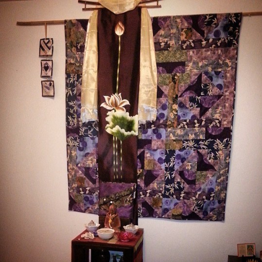 my meditation shrine