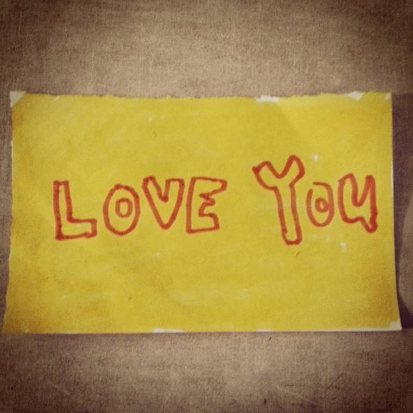 kitchencounterlovenote