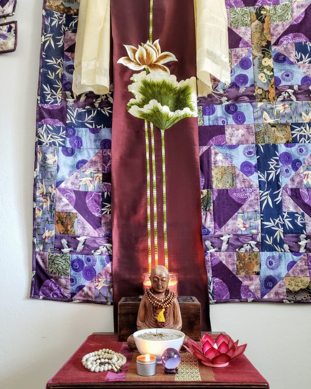My meditation shrine